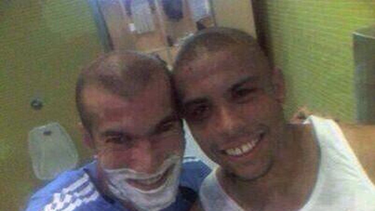 Zinedine Zidane och Ronaldo.